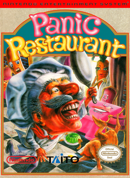 Panic Restaurant (Europe) box art
